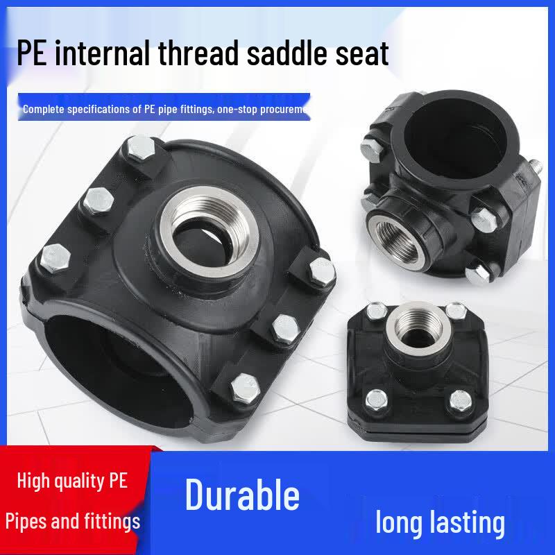 PE Quick-Connect Internal Thread Saddle Clamp