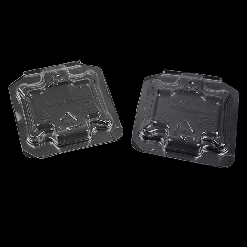 10Pcs Cpu Box Cpu Plastic Protective Case Cpu Clamshell Tray Case Container