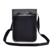 Gray Multi Function Travel Passport Cover Neck Bag Protector Wallet ID Nylon Holder Pouch