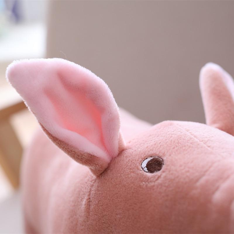 1pc 40cm Simulation Lovely Stuffed Pig Toy Soft Animal Pig Doll Charming Cartoon Pig Pillow Kids Toy Creative Birthday Gift For Girl