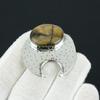 Colgante Hecho a Mano de Piedra Preciosa Quiastolita, Colgante de Plata de Ley 925, Colgante de Plata de Quiastolita Natural, Colgante Para Mamá Colgantes Para Regalo
