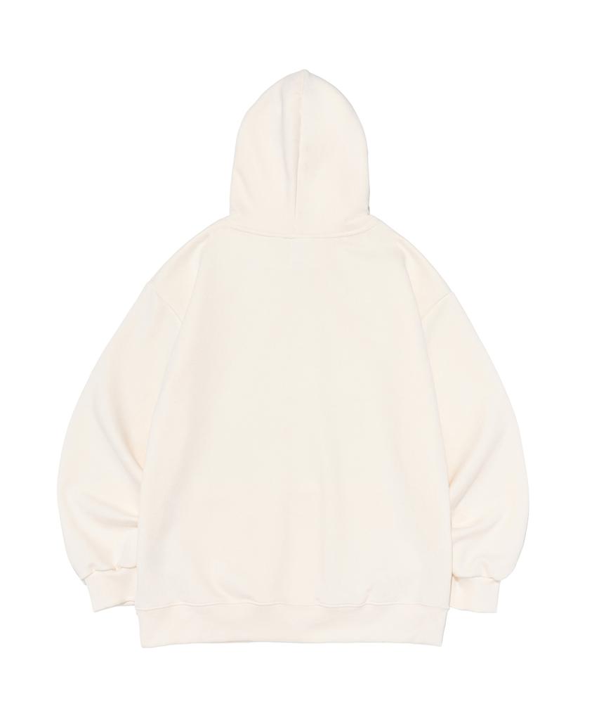 Flying Zzzit Cats Oversized Hoodie (Ivory)