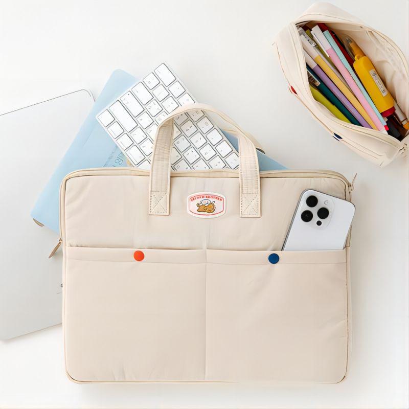 Student Laptop Bag for Apple 13.3", Huawei 14", Lenovo 15.6", iPad 11" Notebooks and Files