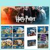 Harry Potter Castelo de Hogwarts Blocos de Construção Brinquedo Plástico ABS Construção Tipo Grânulo Pequeno Um Ótimo Presente Para Adolescentes