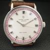 HAND-WINDING VINTAGE FAVRE LEUBA SEA CHIEF 253 SWISS MENS WHITE WATCH a703759-1