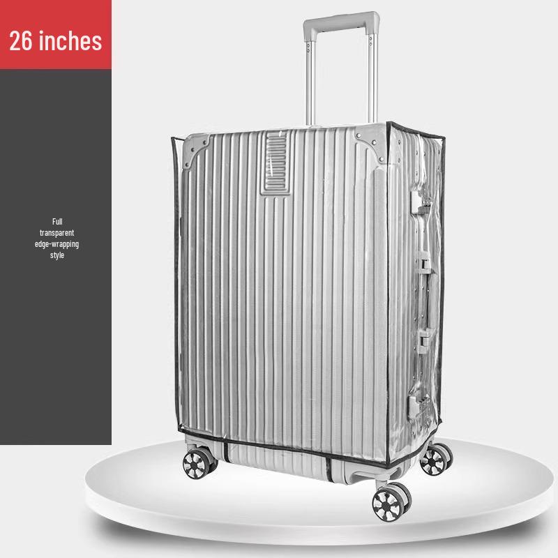Thick Clear Waterproof Wear-Resistant Sporty Suitcase Protector Cover
