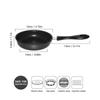 Mini Frying Pan Poached Portable Egg Household Small Kitchen Cooker Cookware 12cm Nonstick Iron Skillet with Anti-scald Handle