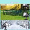 Stunning Led Moving Snowflake Outdoor Christmas Projector Lamp For Festive Decor