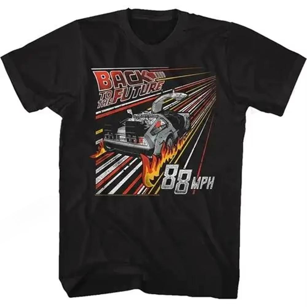Back To The Future T Shirt Graphic Print Women Fashion Hip Hop Streetwear Short Sleeve Women T Shirt Unisex