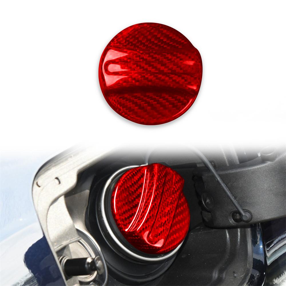 

Carbon Fiber Red Gas Fuel Cap Cover For BMW 5 Series M5 F10 F90 G30 E60 etc...