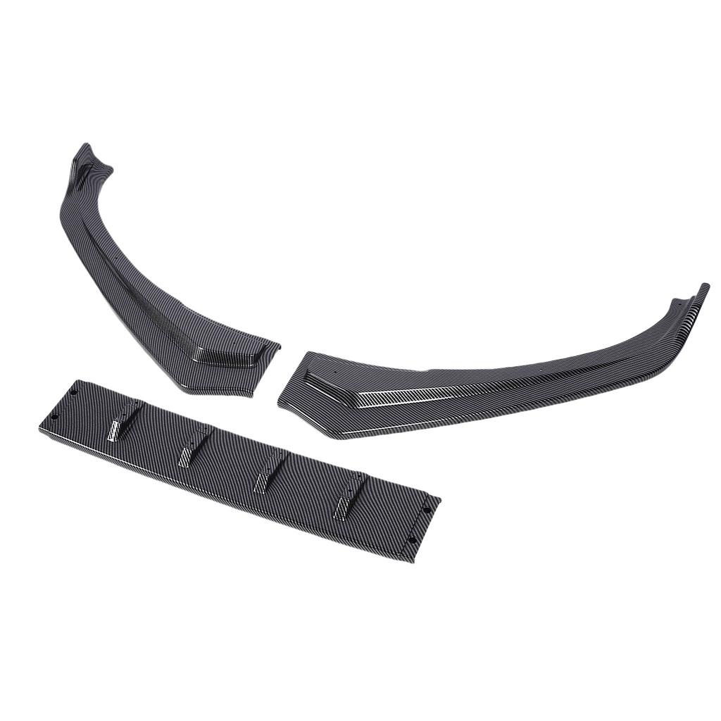 Front Bumper Lip Spoiler Stylish Front Bumper Splitter Lip Air Chin Body Kit Replacement for GT86 FT86 FR S Facelift
