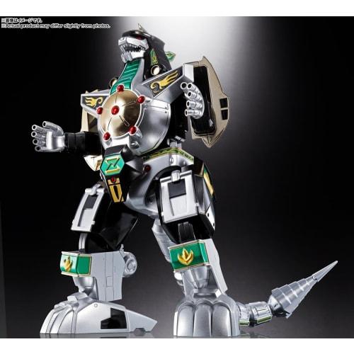 TAMASHII NATIONS Soul of Chogokin Dinosaur Sentai Zyuranger Beast Emperor Daijuujin GX-72 Daijuujin & GX-78 Dragon Caesar, approximately 260mm, ABS &