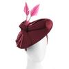 Vintage Fascinator Hat Wedding Fascinator Headband Elegant Pillbox Hat for Women Wedding Church Dinner Party