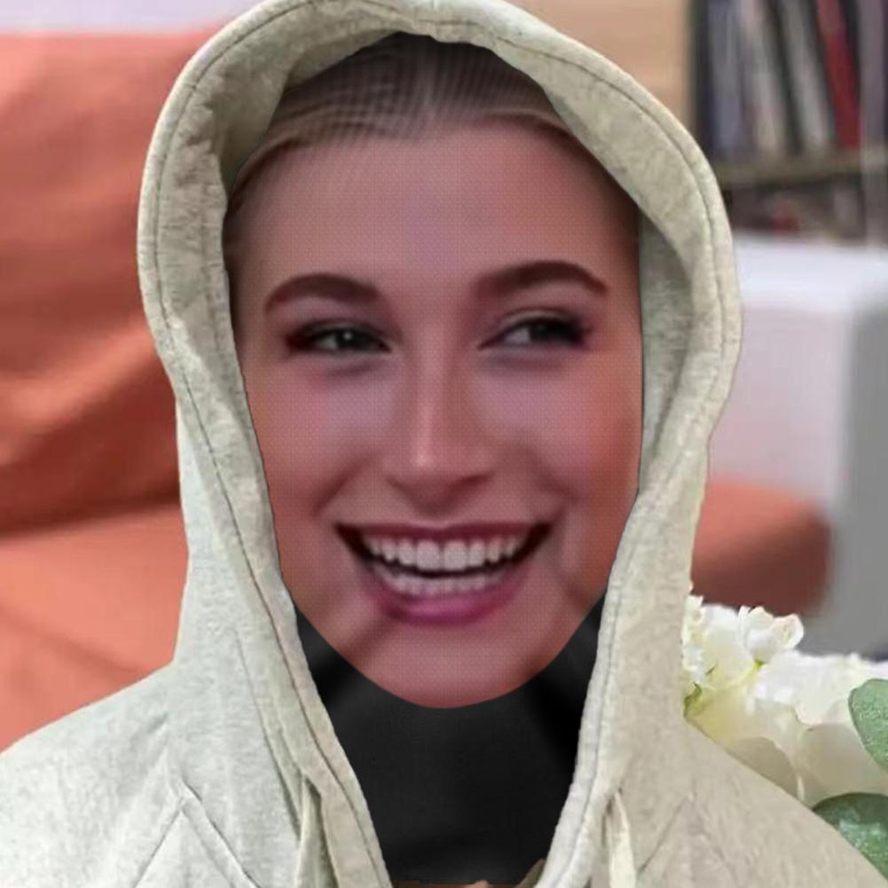 Realistische Gesichtsmaske 3D-gedruckte Ganzgesichts-Visuelle Maske Realistische Promi-Performer Rollenspiel-Requisiten Kostüme Gesichtsmaske