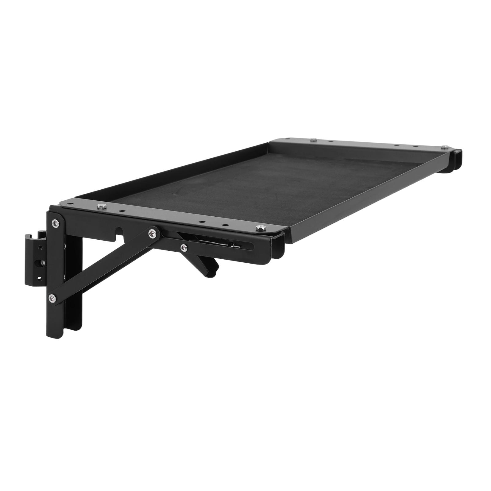 Powerful Magnetic Tool Tray No Drilling Required Folding Side Storage Tray Wear-Resistant Fit for Packout Toolbox Accessory 15.35x7.87in