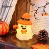 Cute Halloween Room Decor Ghost/Pumpkin LED Night Light for Desktop Decoration, Battery Party Operated Nursery with Warm Glow Home Small Gift Kids