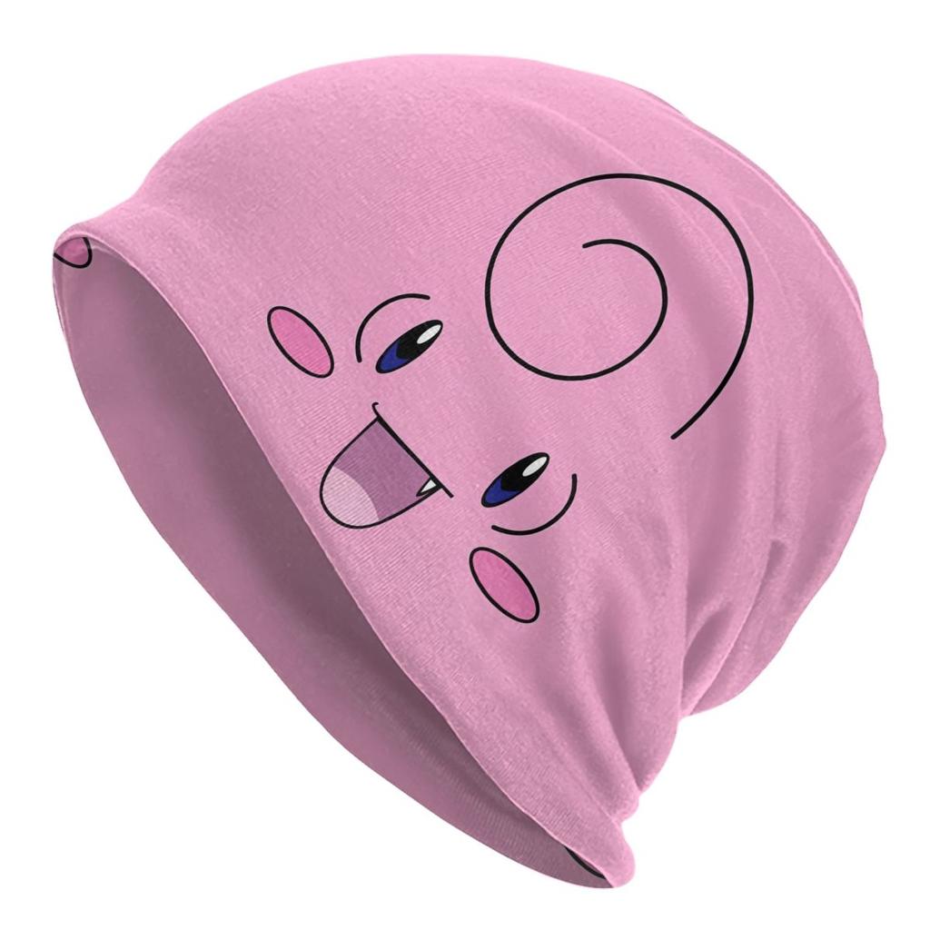 Unisex Women Pokemoned Chemo Beanies Skullies Accessories Autumn Winter Headwear Bonnet Knitting Hats Birthday Gifts Idea