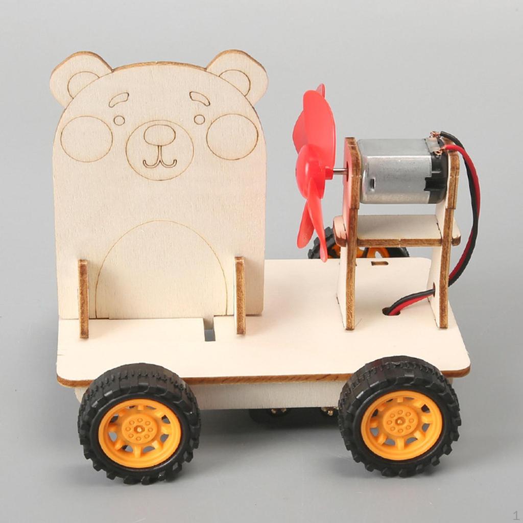 Action and Reaction Forces Car Model DIY Kits Educational Handmade Science Experiment Set Physics