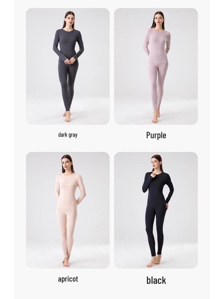 Lenzing Modal Moisturizing Base Layer Set for Men & Women - Autumn Class A Thin Warm Underwear