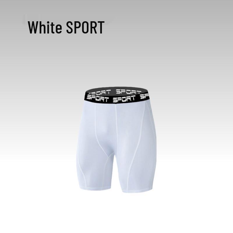 Men s High Elasticity Compression 7-Point Sports Tights for Basketball, Fitness, and Running L