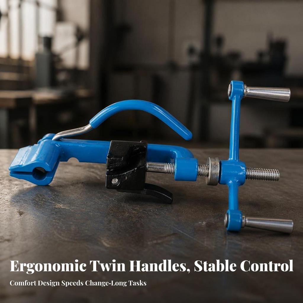Stainless Steel Strapping Tool Versatile Banding Tensioner Heavy-Duty