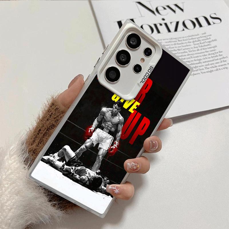 Mike Tyson Boxer Man Shockproof Phone Case for Samsung Galaxy S26 Edge S25 Ultra S24 FE S23 Plus S21 Cover Anti Fall Fundas