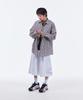 SCALLYWAG Side Big Logo Bermuda Sweat Shorts [Light Grey]