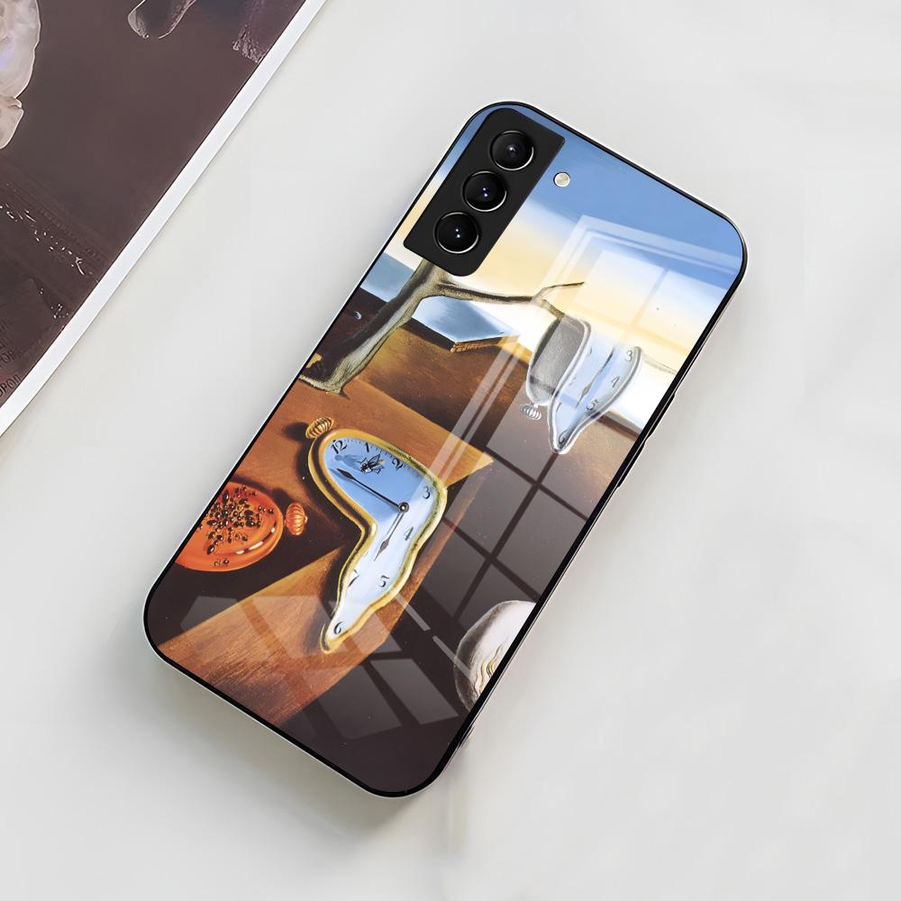 

Famous Pretty Salvador Dali Art Phone Case For Samsung A56 A36 A26 A16 A15 A25 A35 A55 A14 A34 A24 A54 Glass Case Samsung A25
