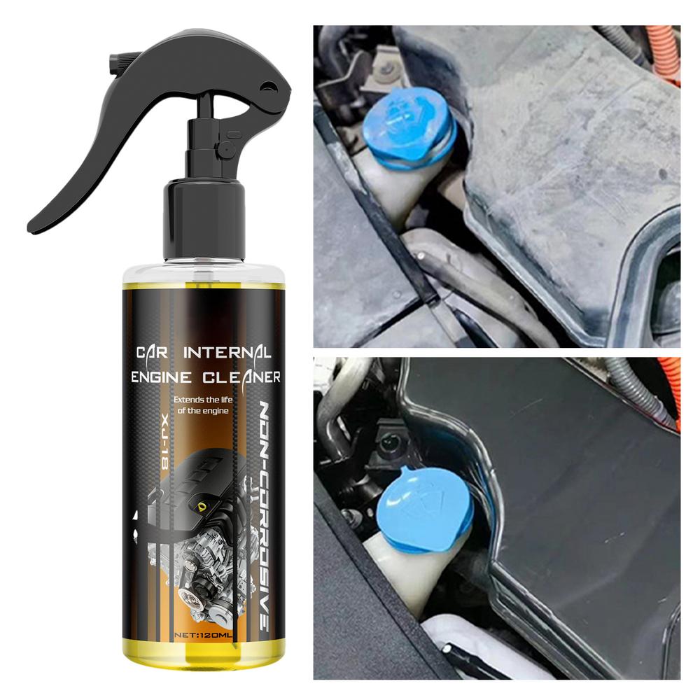 Engine Degreaser 120ml Heavy Duty Degreaser Spray Safe Wheel Cleaner Spray Automotive Degreaser Multipurpose For SUVs RVs Motorc