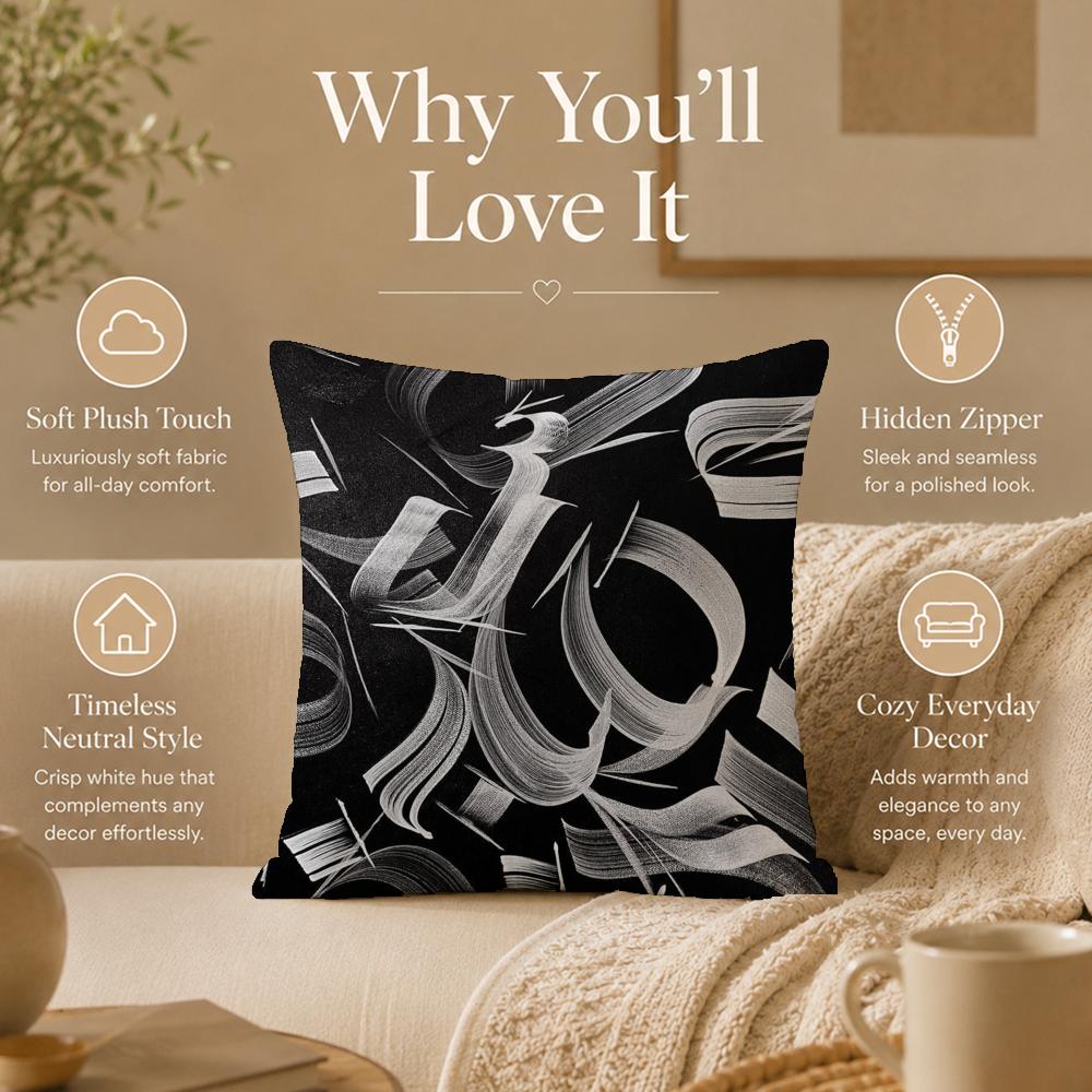 Artist P-Pokras LampasS Cushion Cover Double-Sided Printed Pillow Cover Hypoallergenic Dust-Mite Proof