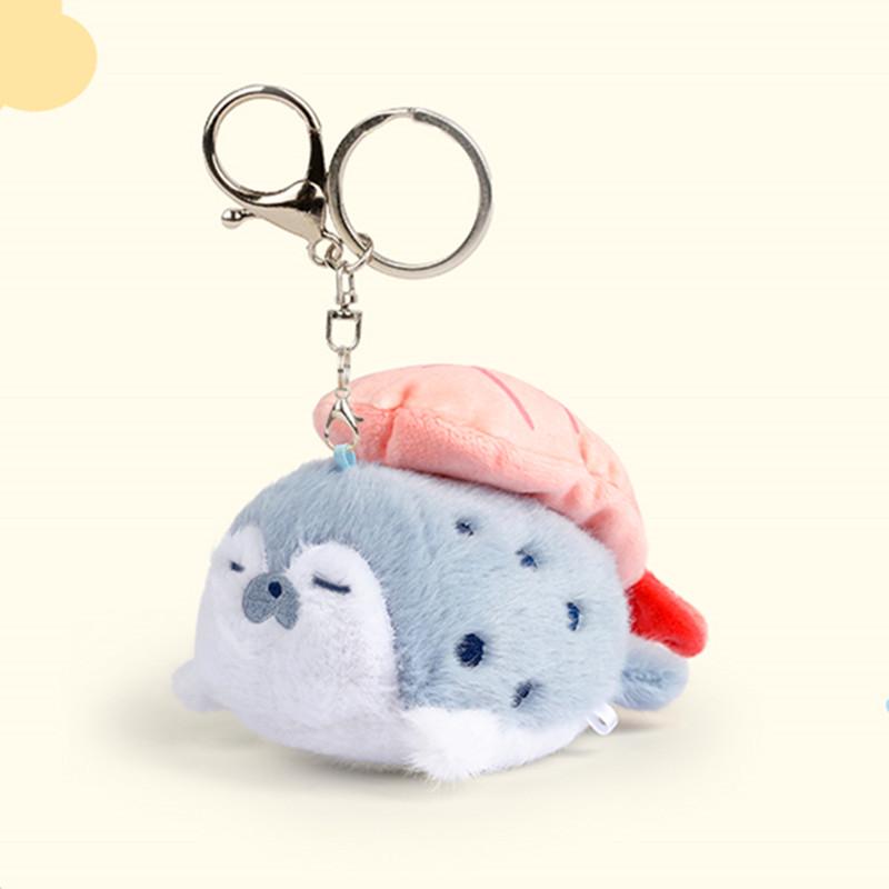 

Плюшевый кулон Морской котик - Милый брелок для рюкзака для мальчиков и девочек