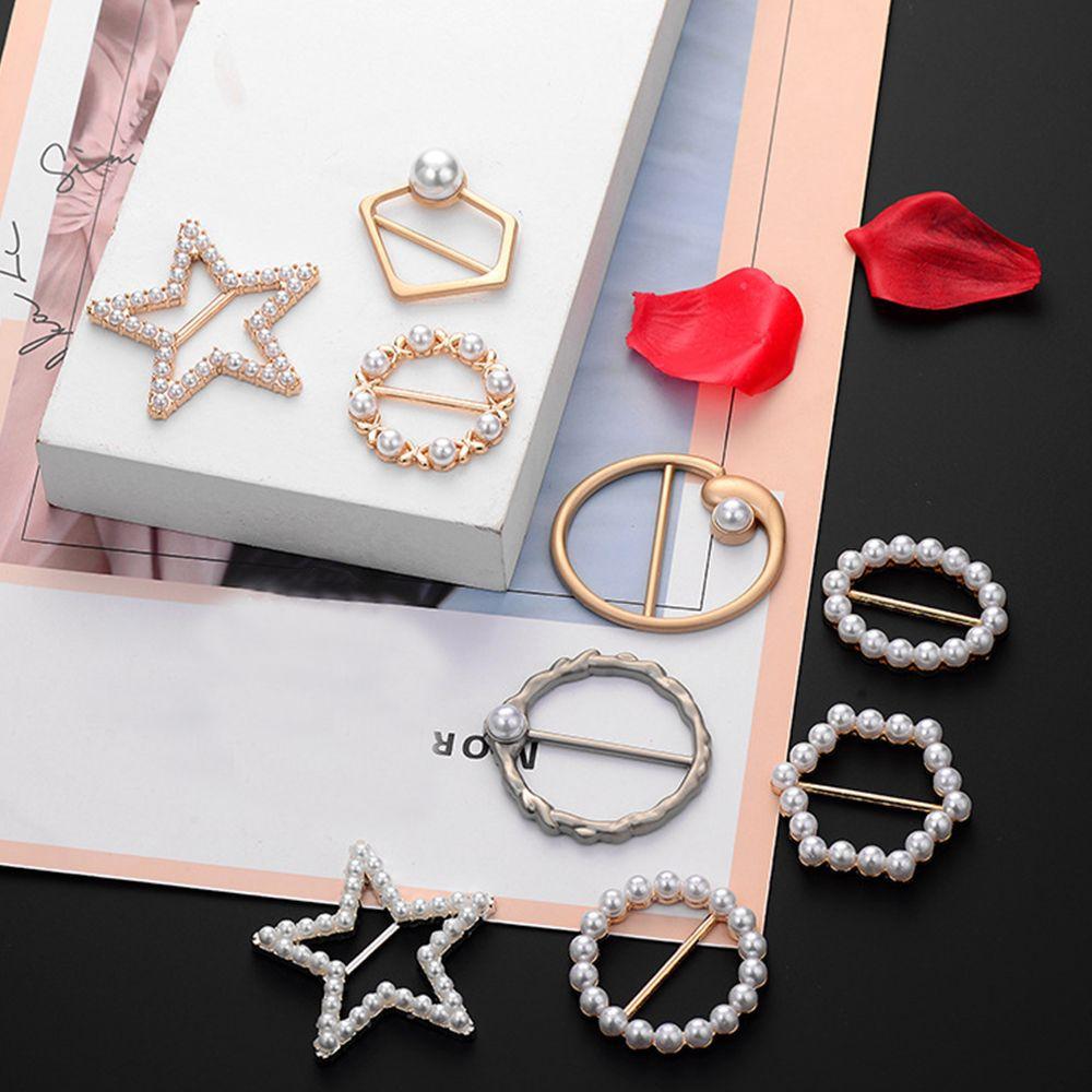 Shawl Clip Clothing Accessories Scarf Buckle Corner Knotted Buttons Clothes Waist Buckle Brooch