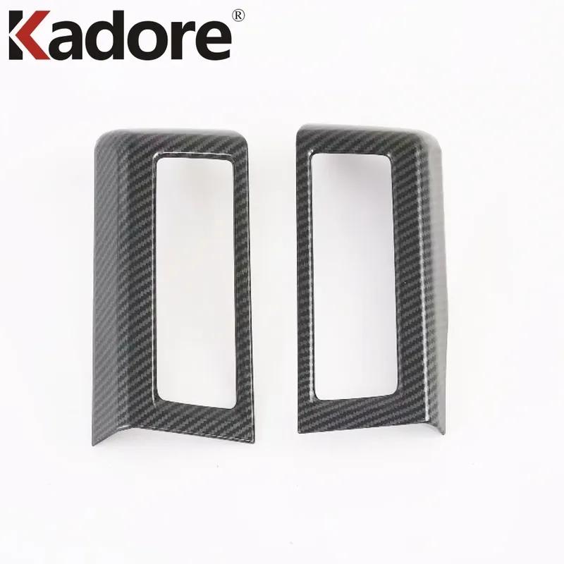 Car Center Air Vent Outlet Cover Trim For Toyota Hiace Granvia Commuter - 2024 Carbon Fiber Interior Accessories