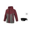 adidas CITY ESCAPE Blocking Jacket Jackets & Coats Men's Dark Red JE8577