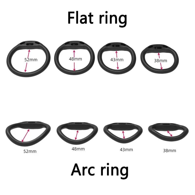 Mamba Chastity Cage for Men – Beginner-Friendly Sissy/Femboy Cock Cage with Lock Rings (Adjustable Belt Design, 18+ Adult Toy)