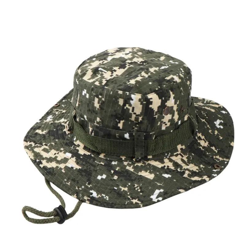 LDSLYJR Four Seasons Cotton Print Bucket Hat Fisherman Hat Outdoor Travel Hat Sun Cap Hats for Men and Women 154