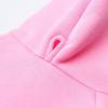 1 Stück-Hund pinke Kleidung Kapuzenpullover mit Plüschisolierung