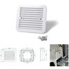 12V Exhaust Outlet Unidirectional Dust Proof Ventilation Fan RV Caravan Van Motorhome Side Air Vent Ventilation Exhaust Fan
