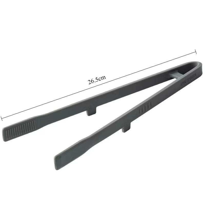 Silicone Food Tongs Home Kitchen Toast Bread BBQ Salad Non-slip Cooking Tongs Barbecue Clip Kitchen Tools Accessories 2025 New