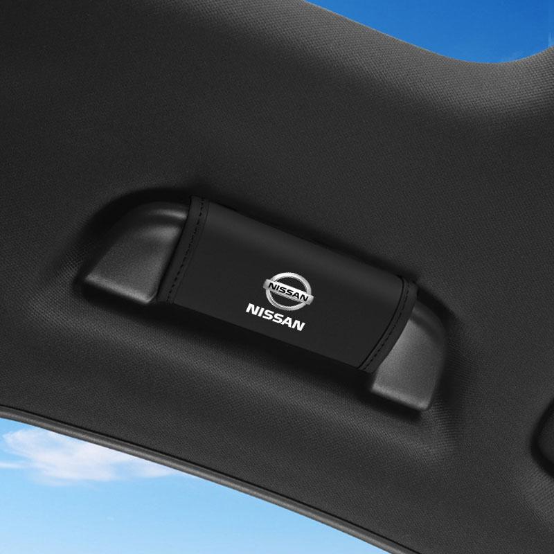 New Car Interior Roof Handle Protection Cover Auto Door Pull Hand Brake Handle For Nissan Nismo Qashqai X J10 J11 Trail Tiida Teana Skyline Juke