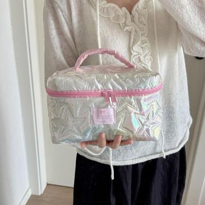 Travel Toiletry Bag Cosmetic Storage Case Room Compartments Waterproof Materials Portable Makeup For Skincare