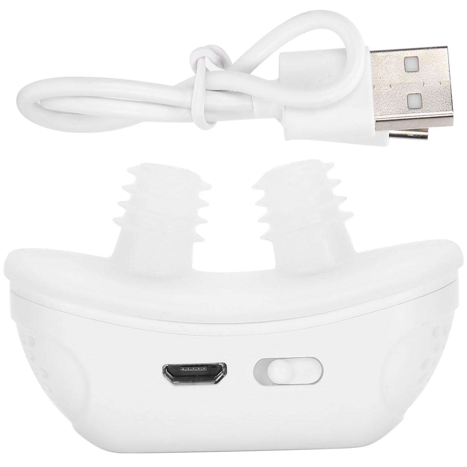 

Электрическое устройство против храпа, USB, бытовое, унисекс, портативное для сна белый