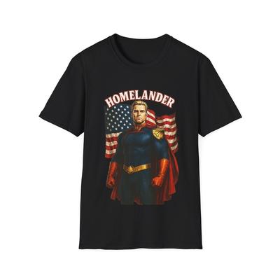 T-shirt Homelander - Pokaż swoje wsparcie dla ostatecznego bohatera The Boys