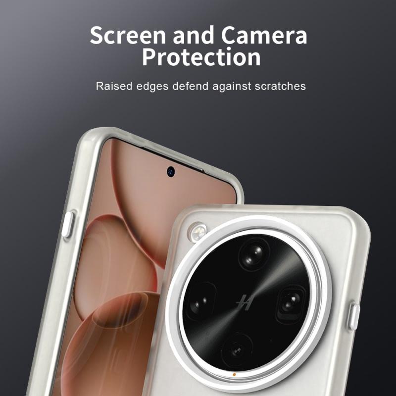 For OPPO Find X8 Ultra Case Cover OPPO Find X8 Ultra Capas Shockproof Transparent Frosted Matte Clear Fundas OPPO Find X8 Ultra