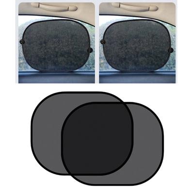 Adjustable Sun Blockers Auto Car Rear Side Window UV Protective Sun Blocking Mesh Cover Guard Breathable for Kids 2pcs