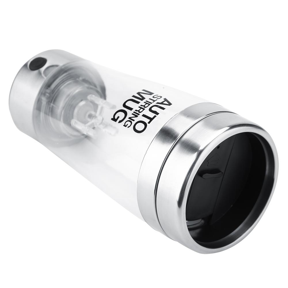 400ml Stainless Steel Electric Stirring Mug Automatic Milk Juice Coffee Cup