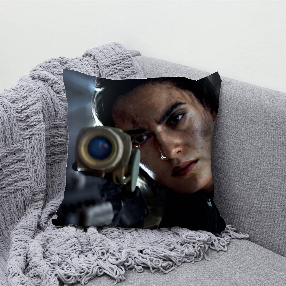 

B-Battlefield 6 Pillowcases Bedroom Living Room Sofa Home Decor Polyester Cushion Cover with Zipper 30cmx30cm