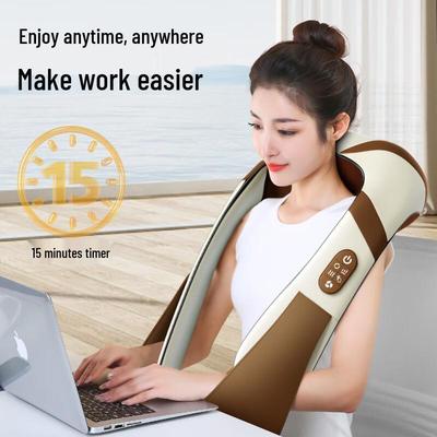 Chigo Electric Shoulder & Neck Kneading Massager CN Plug (adapter Included)