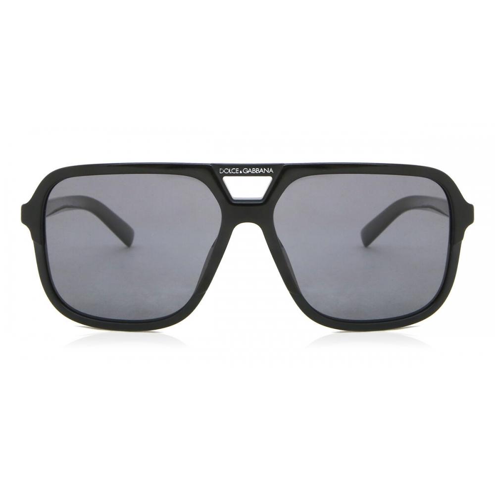 

Dolce Gabbana Dg4354 Поляризованные 193481 Мужские Солнцезащитные Очки Matte Black/61-15-145
