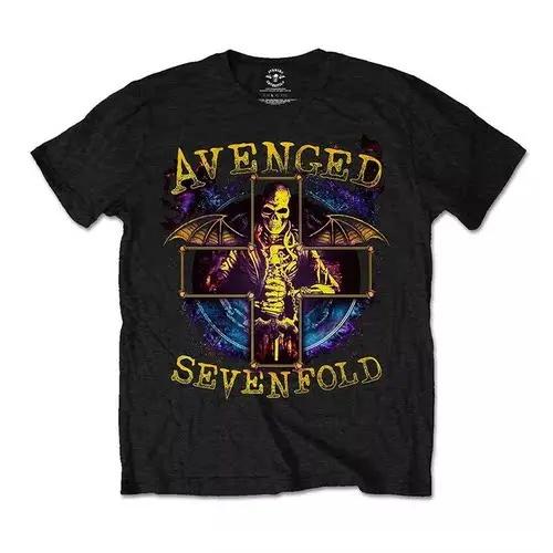 Metalcore Avenged Sevenfold Rockové Tričko Pánské Dámské 100% Bavlna Nadměrná Velikost Streetwear Letní Oversized Volné O-výstřih Unisex Trička